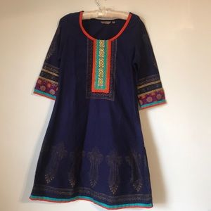 Navy Kurta